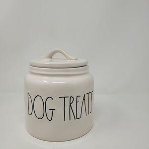 Rae Dunn Dog Treat Canister NWOT Never Used
